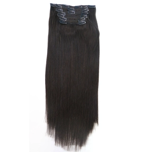 중국 alibaba express crochet braids with human hair 100% virgin brazilian indian remy human hair seamless clip in hair extension 제조업체