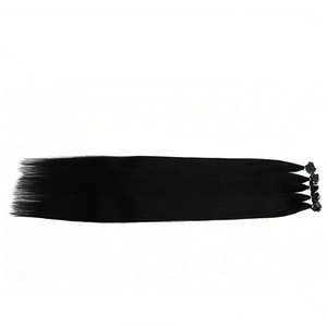 China aliexpress china free shipping wholesale 100% virgin brazilian indian remy human hair flat tip hair extension manufacturer