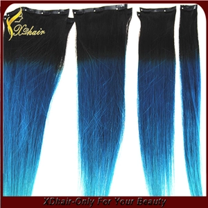 Cina economico clip di capelli umani di 100% nell'estensione dei capelli produttore