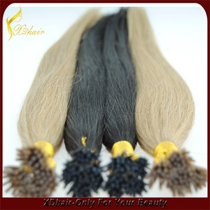 Cina remy a buon mercato capelli umani di 100% Virgin Eterosessuale Io punta dei capelli produttore
