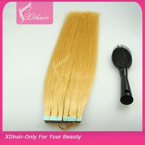 porcelana double drawn blue tape hair extensions wholesale fabricante