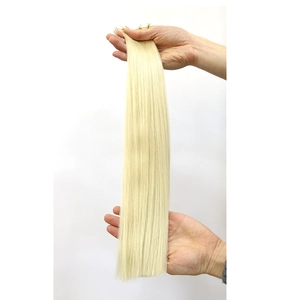 Cina double sided tape hair extension Remy Virgin Brazilian Human hair produttore