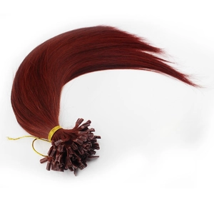 China gloden hair supplier cheap nail / u tip hair extension raw human hair manufacturer