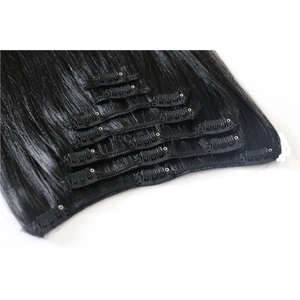 중국 hot selling Wholesale Cheapest Full Head Clip On Hair Extensions 제조업체