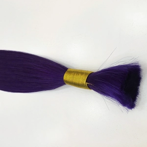 Cina natral hair bulk produttore