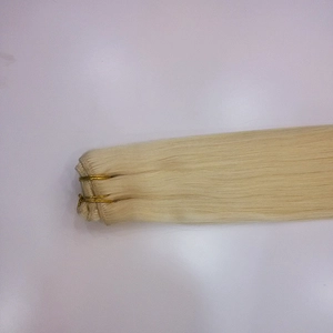 China straight wave clip in hair extensions Hersteller