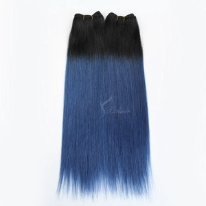 중국 top quality virgin european hair two tone ombre color human hair weaves 제조업체