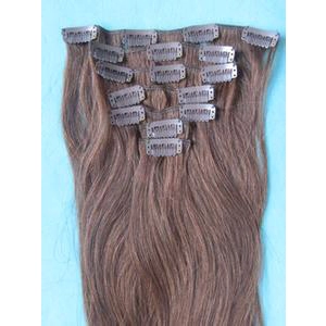 중국 virgin unprocessed can be dyed clip hair extension 제조업체