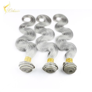China white grey Russian Hair Human Hair Type and Remy Hair Hair Grade #1001 human hair Hersteller