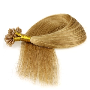 Cina wholesale factory price ombre color piano color mix color 100% virgin brazilian remy human hair U nail tip hair extension produttore