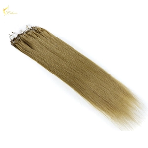 China wholesale high quality 100% Indian Remy Human Hair Silicone Micro Ring Hair manufacturer