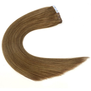 중국 wholesale price thick ends virgin brazilian indian remy human PU tape hair extension 제조업체