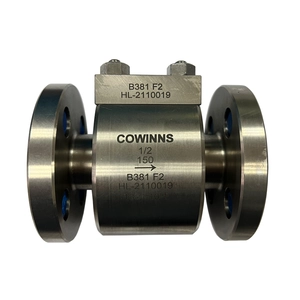Chine 1/2 '' ASTM A381 F2 150lb FF FlAge Piston Valve de contrepartie fabricant