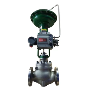 China Atuador pneumático de 150LB CF8 RF 2 com a válvula de controle do Positioner de Fisher fabricante