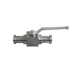 China 2 '' 6000psi B381 F2 SAE flangeado porta cheia flutuante punho operado válvula de esfera fabricante