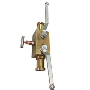 porcelana Manejar 3000psi 1 1/4 pulgadas ASTM A105 SAE termina 2 bolas flotantes y 1 válvula de aguja de doble bloqueo y válvula de purga fabricante