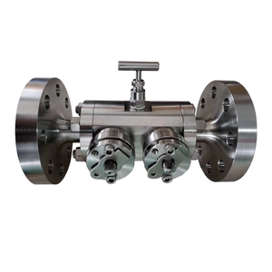 porcelana operación manual 2 '' 1500LB ASTM A 182 F55 Conexión RTJ 2 bolas flotantes y 1 válvula de aguja Válvula DBB (doble bloqueo y purga) fabricante