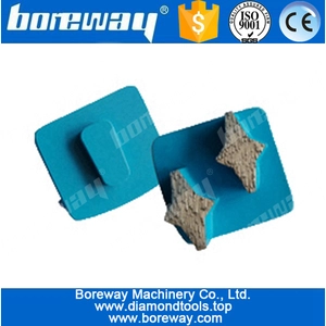 China Diamond grinding shoes with redi lock for scanmaskin grinding machines manufacturer