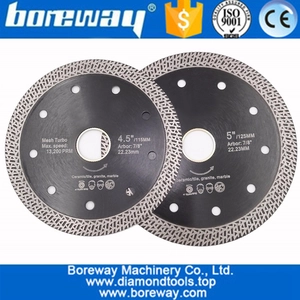 中国 105MM 115MM 125MMホットプレス焼結メッシュターボダイヤモンドソーブレード硬質ダイヤモンドホイール切断ディスク中国サプライヤー メーカー