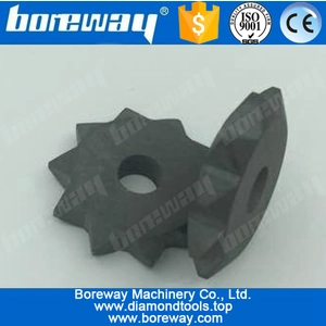 China 10s Diamant Sternform Bush gehämmert Finish für Stein Hersteller