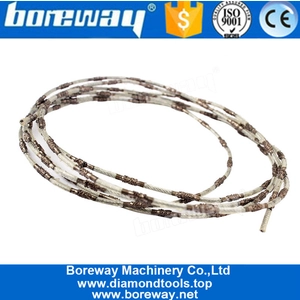 China O fio soldado 2.2mm do corte do diamante considerou cortando a cerâmica de pedra macia fabricante