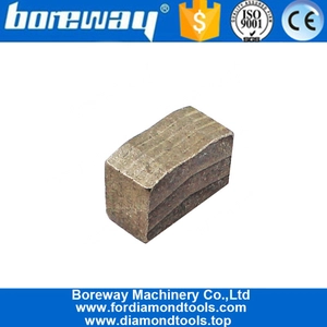 Cina Segmento diamantato con taglio a blocchi di granito con struttura multistrato a forma di cono da 2500 mm produttore
