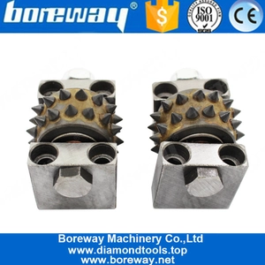 中国 30s Concrete Hand Grinder Part Bush Hammer Tools For Stone Litchi Surface  Manufacturer 制造商