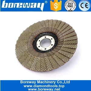 Cina Disco abrasivo a lamelle diamantate 125 mm da 5 pollici per smerigliatrice angolare produttore