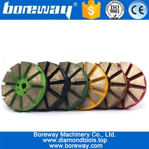 China 5pcs/Lot 3inch Diamond Griinding Block For Concrete Granite Hard Material Polishing manufacturer
