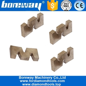 porcelana Hojas de sierra circular de diamante Boreway en China, proveedor de soldadura de plata de segmento de diamante fabricante