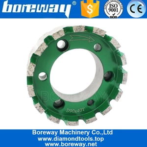 Cina Boreway Factor Prezzo 90mm Diamante Diamond Standard Rotella per macchina per cnc produttore