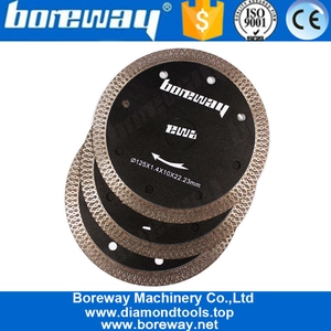 China Boreway Factory Price 105Mm Tools Smooth Cutting Mesh Segments Blade For Cutting Stone manufacturer
