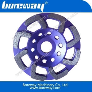 China Boreway L segment diamond cup wheels manufacturer