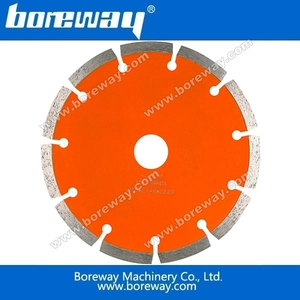 중국 화강암 세라믹 및 콘크리트 등을 절단하기위한 Boreway 다이아몬드 소결 세그먼트 블레이드 제조업체