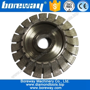 China Roda de perfil de diamante de galvanoplanismo CNC fabricante