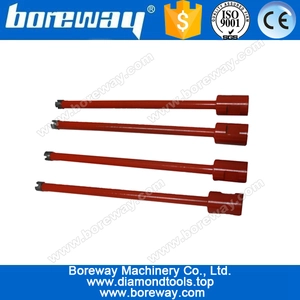 China D16 * 325L * M22 * 2.5P nasse Gebrauchdiamantbohrer für Stein, sehr langer Diamantbohrer für Steinbohrung Hersteller