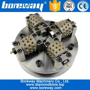 중국 D200x4Tx47H rotary bush hammer suppliers bush hammered tool bush hammered sandstone 제조업체