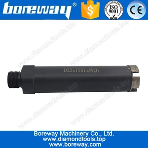中国 D25 * 150 L * 砂岩の M20 ダイヤモンドコア ドリル ビット メーカー