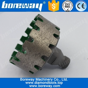 China D90 * 40T * 50H fortlaufendes Felgendiamantrad mit Adapter Hersteller