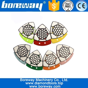 China Diamond Triangle Sanding Pad Dry 3inch Polishing Pads Tools For Oscillating Multi Tools Renovator Dremel Power manufacturer