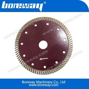 China Diamante Turbo Hard Rock Cutting Saw Blade fabricante