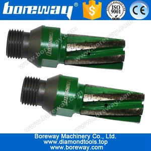 China Diamond finger bit, CNC diamond milling core bit manufacturer