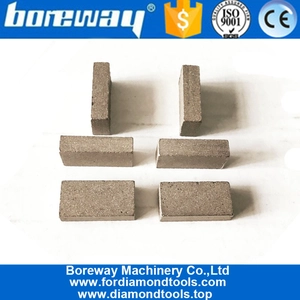 China Long lifespan 2000mm Stone Cutting Tools Marble Block Cutting Diamond Segment manufacturer