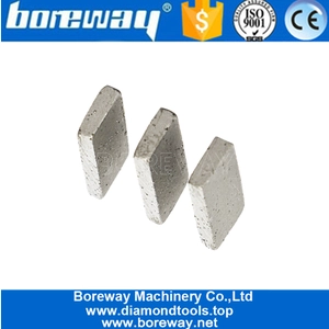 China Factory Price Wet Used Diamond Gang Saw Segment manufacturer