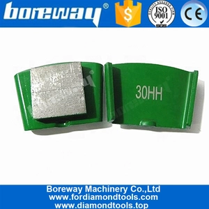 China Floor HTC Diamond Grinding Shoe With Bush Hammer Rollers For Concrete manufacturer