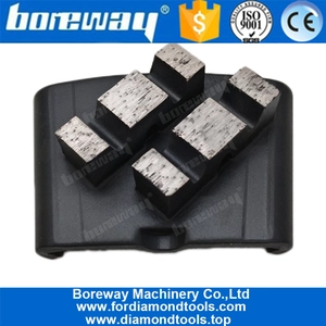 China HTC Quick Change Metal Grinding Pad With Wave Segments manufacturer