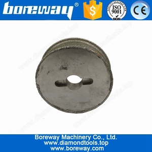 China Hot Sell 40# Electroplated CNC Diamond Profiling Grinding Wheel For Stone manufacturer