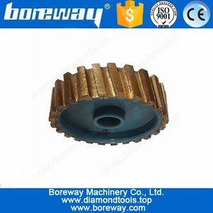 الصين الساخنة بيع الماس الثنية نقطة طحن عجلة الجرانيت D150 * 40T * ح 30 الصانع
