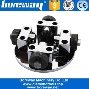 China Hundert Zähne 125mm Scheiben Bush Hammer Plate Werkzeuge für Betonoberfläche Schleifanbieter Hersteller