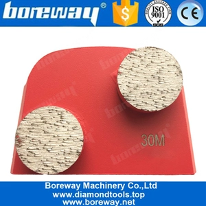 porcelana Plato abrasivo de diamante Laveena con botón doble tamaño 25x12 mm fabricante
